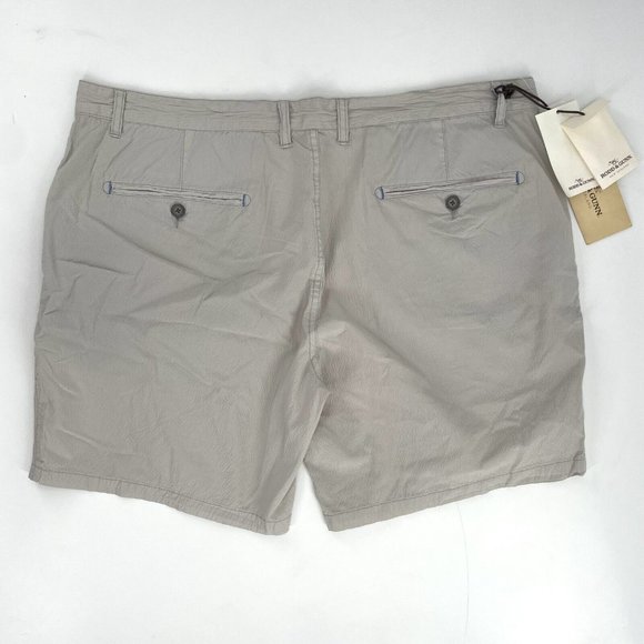 Mens 40 Rodd & Gunn Reef Fit Beige Cotton Elastane Stretch 7" Shorts Grey - Picture 3 of 8